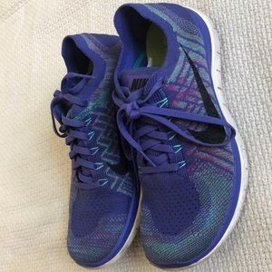 Nike FlyKnit 4.0 Purple 8.5 Excellent Condition